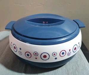 Ciotola casseruola con coperchio di bloccaggio per violoncello Thermoware blu - Foto 1 di 12