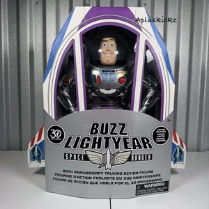 Figura de acción parlante del 30 aniversario de Buzz Lightyear de los parques de Disney ¡ENVOLTURA DE BURBUJAS! - Imagen 1 de 4