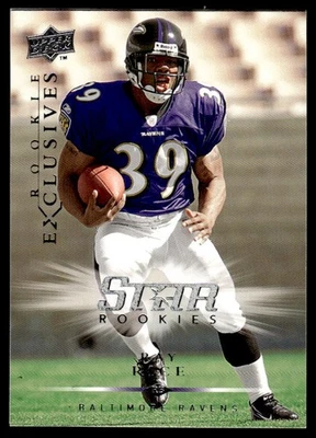 2008 Upper Deck Rookie Exclusives Ray Rice - Image 1 of 2