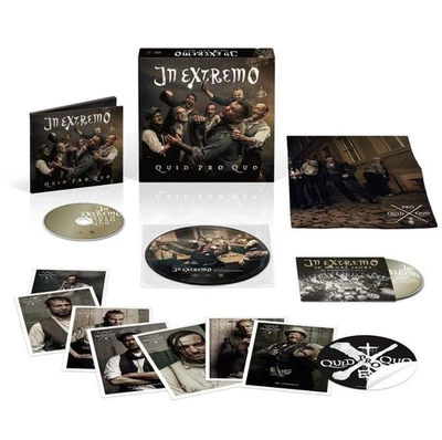 In Extremo - Quid Pro Quo, Limitierte Fan Box, Deluxe-Album, 2 CDs, NEU & OVP! - Bild 1 von 4
