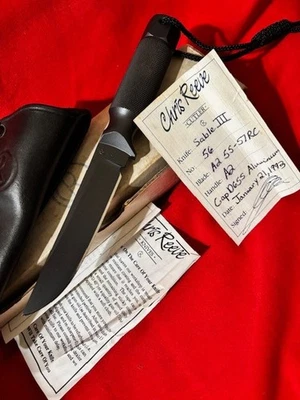 Chris Reeve SABLE III Hollow Handle Survival Knife#56 Born 1993 W/Box And Papers - Image 1 of 3