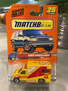 Matchbox - In Aiuto #25 - Ford Ambulanza - Foto 1 di 1