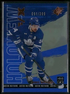 Auston Matthews 2024-25 SPx HoloView F/X Blue #HV-11 Toronto Maple Leafs /399 - Picture 1 of 2