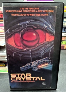 Star Crystal VHS New World Video Horror Sci-Fi 1986 Faye Bolt Rare OOP VG - Picture 1 of 4