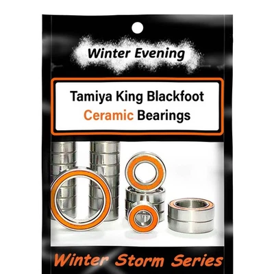 Tamiya King Blackfoot | Stainless + Ceramic Bearing Kit - Image 1 of 3