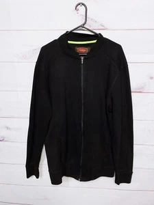 The Foundry Supply Co Herren Full Zip Sweatshirt Jacke Gr. LT Schwarz Langarm - Bild 1 von 9