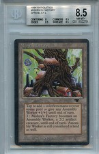 MTG Antiquities Mishra's Factory BGS 8.5 NM-MT+ Spring Magic card Amricons 2279
