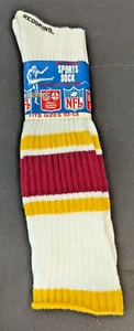 Vintage Deadstock 1970's NFL Washington Redskins Over the Calf Sport Tube Socks - Picture 1 of 4