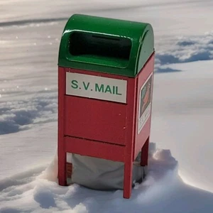 Department 56 The Original Snow Village cassetta postale pressofusa 5198-5 con scatola - Foto 1 di 5