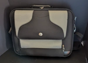 Dell Large Laptop Case Travel Multi-Pocket Shoulder Strap in Very Good Condition - Picture 1 of 13
