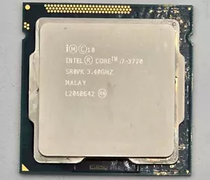 Intel 3rd Gen Core i7-3770 SR0PK 3.40GHz (Turbo 3.90GHz) 4-Core 8M LGA-1155 CPU - Picture 1 of 1