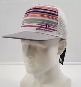 I) State of Elevenate Men Shore Cap Mesh Trucker Ski Hat - Picture 1 of 17