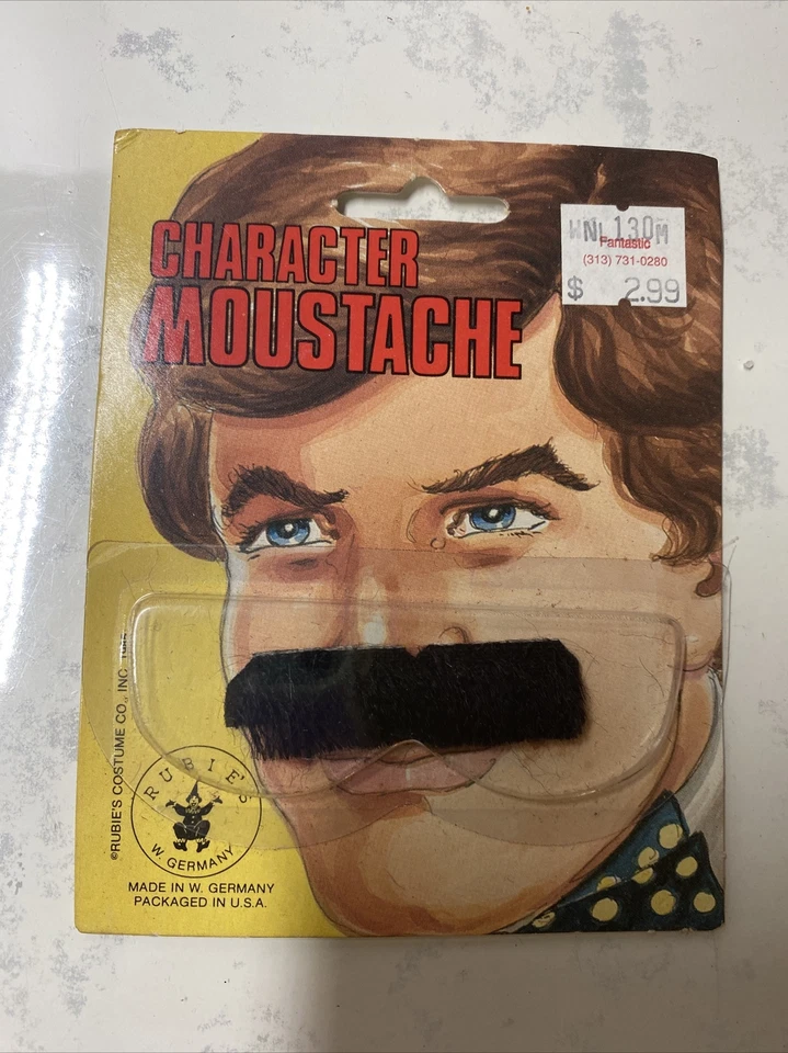 Traditional Character 1920s Charlie Chaplin Black Men Costume Moustache