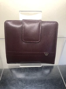 Geldbörse Portmonee Bordeaux rot Portemonnaie Leder Geldbeutel Brieftasche Neu - Bild 1 von 5