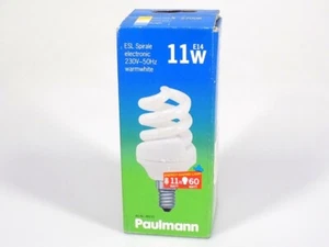 11-Watt Paulmann 892.41 ESL Spirale E14 Warm-Weiß Energiesparlampe - Bild 1 von 1