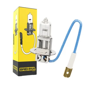 10x BREHMA Classic H3 Halogen Autolampe 6V 55W PK22s Glühbirnen Lampen - Picture 1 of 4