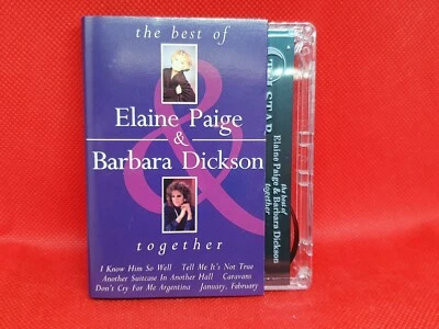 Elaine Paige & Barbara Dickson - Together: The Best Of (1992) Cassette (VG+) - Image 1 of 2