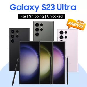 NEW SEALED SAMSUNG GALAXY S23 ULTRA 5G 256/512GB 1TB SM-S918U UNLOCKED GSM CDMA - Picture 1 of 36