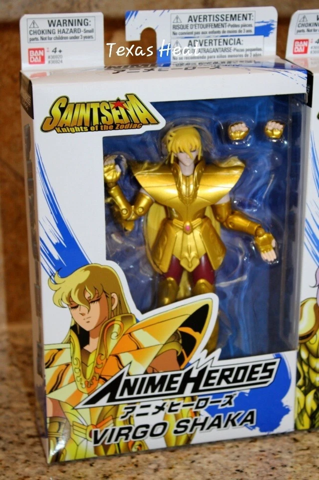 Saint Seiya Caballeros del Zodiaco Virgo Shaka Anime Heroes 6.5"  Foto 1 de 1
