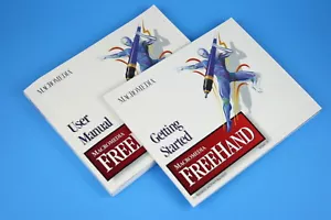 Macromedia Freehand 5.0 Mac User Manual and Getting Started Books - Picture 1 of 3