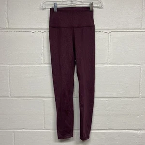 Born Primitive Leggings Größe Small Damen lila Maße 19 x 23 dehnbar bedruckt - Bild 1 von 4