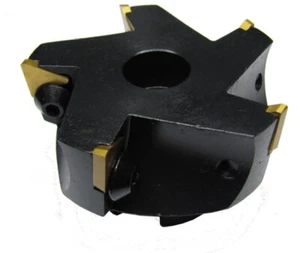 80MM INDEXABLE FACEMILL 90° TPUN INSERTS WITH 27MM BORE RDGTOOLS - Picture 1 of 2