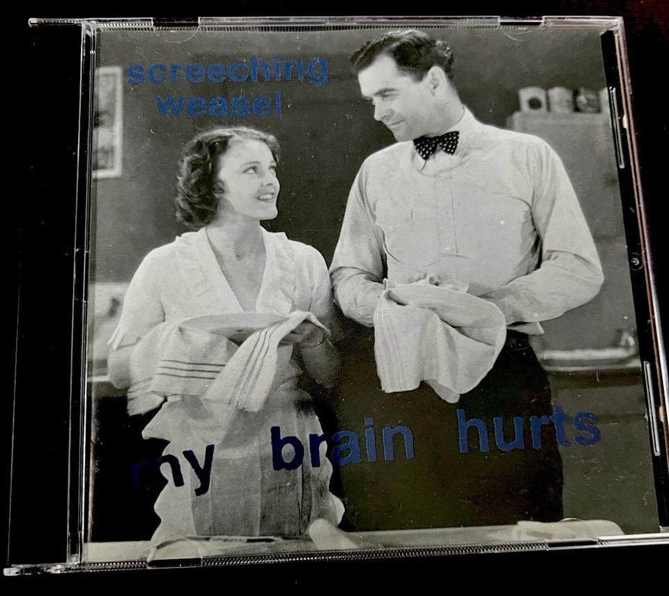 Screeching Weasel My Brain Hurts 1991 USA import no-barcode 1st Ed punk REX50 Foto 1 de 4
