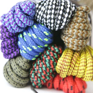 Cuerda para zapatos DogTooth Cord Bota Cordones 5 mm para caminar, senderismo, Dr Martens - Imagen 1 de 15