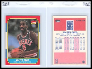 1986 Fleer Basketball #23 Walter Davis Phoenix Suns EX 201 - Bild 1 von 1
