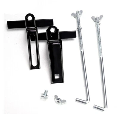 US Vehicle Battery Retaining Clamp Holding Clamp Bracket Bolt Tie Down Van Boat - Image 1 of 4