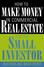 How to Make Money in Commercial Real Est- hardcover, 9780471355434, Masters, new