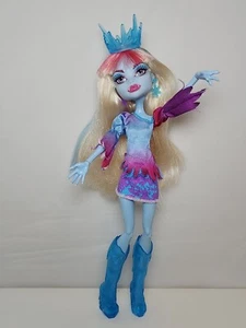 MONSTER HIGH Music Festival Abbey Bominable Doll Top Skirt Boots & Accessories  - Picture 1 of 14