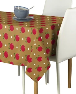 Gold Christmas Balls Signature Tablecloths - Assorted Sizes! - Picture 1 of 1