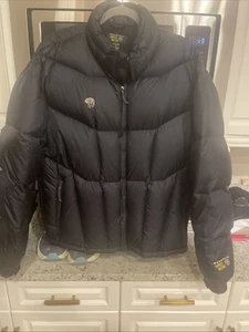 MOUNTAIN HARDWEAR SUBZERO 650 DOWN JACKET MENS XL EUC Plus Fleece Lined Rare - Picture 1 of 18