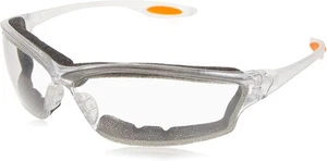 MCR Safety Glasses LW310AF Law 4 Clear Polycarbonate Anti-Fog Lens Foam Lining - Picture 1 of 5
