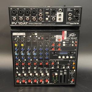Peavey PV® 10AT Compact 10 Channel Mixer with Bluetooth and Antares® Auto-Tune - Picture 1 of 9