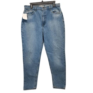 American Apparel High-Waist Jeans Light Wash Size 32 100% Cotton Vintage Fit - Picture 1 of 11