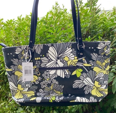 Bolso de Mano Sakroots Metro Floral Duradero Cartera Lona Recubierta Nuevo con Etiquetas Artista Círculo Foto 1 de 4