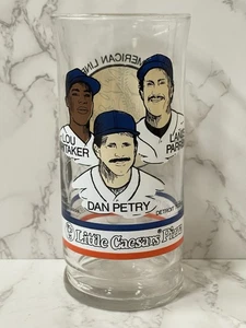Little Caesars 1986 Detroit Tigers Glass Lou Whitaker Dan Petry Lance Parrish - Imagen 1 de 10