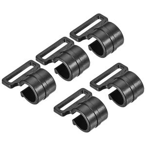 5 Pack C-Clips Clamps for Tent Pole - Plastic Clips Tent Hook Awning Clamps F... - Picture 1 of 5
