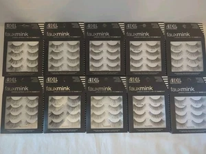 Ardell Faux Mink False Eyelashes, 811, Lot Of 10 - Picture 1 of 9