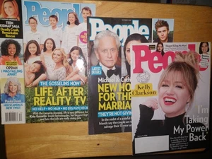 People Magazine Lot of 3 Back Issues Oct7/Aug26/2015/Jan15/2024 - Bild 1 von 2