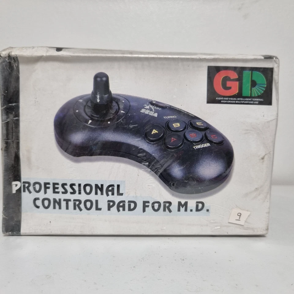 Sega Megadrive Controller 6 Six Button - Professional Pad For M.D. - 9- Rare-NEW - Image 1 of 4