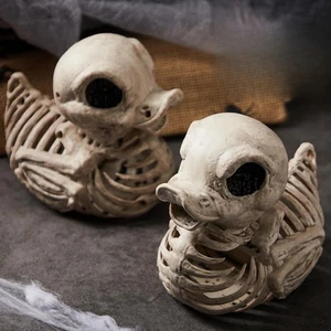 Halloween Skeleton Duck Decoration - Fun Indoor & Outdoor Festive Display - Picture 1 of 6