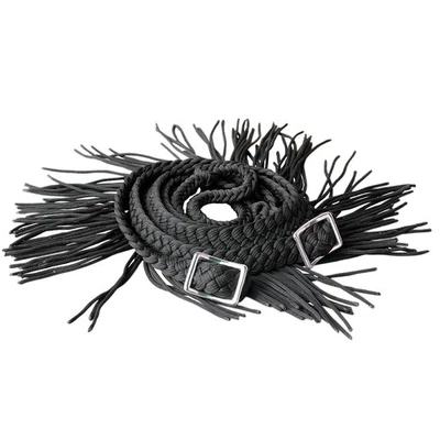 DL 1" X 8Ft Hilason Trenzado Poli Barril Carreras de Caballos Riendas Agarre Plano Nudos Foto 1 de 4