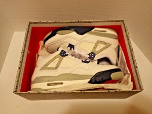 Size 6.5 - Jordan 4 Retro Mid Midnight Navy - Picture 1 of 8