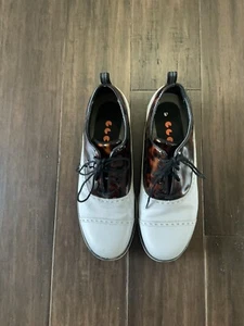 Zapatos de golf Footjoy para mujer edición limitada caparazón de tortuga Premiere talla 9M - Imagen 1 de 7