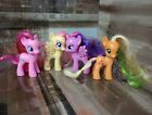 My Little Pony 2010 Twilight Sparkle Applejack Magic Fluttershy Pinkie Pie Lot 