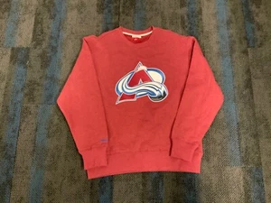 NEU MITCHELL AND NESS RUNDHALSAUSSCHNITT COLORADO AVALANCHE LARGE - Bild 1 von 3