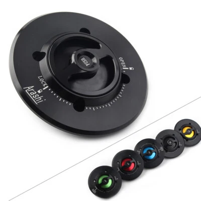 Oil Fuel Tank Gas Cover Cap Racing Keyless For APRILIA RSV1000 RSV4 R Tuono V4R - Image 1 of 4